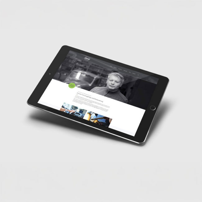 Webdesign für Fahrzeugpflege / Kfz und Oldtimer-Restauration - Pforzheim